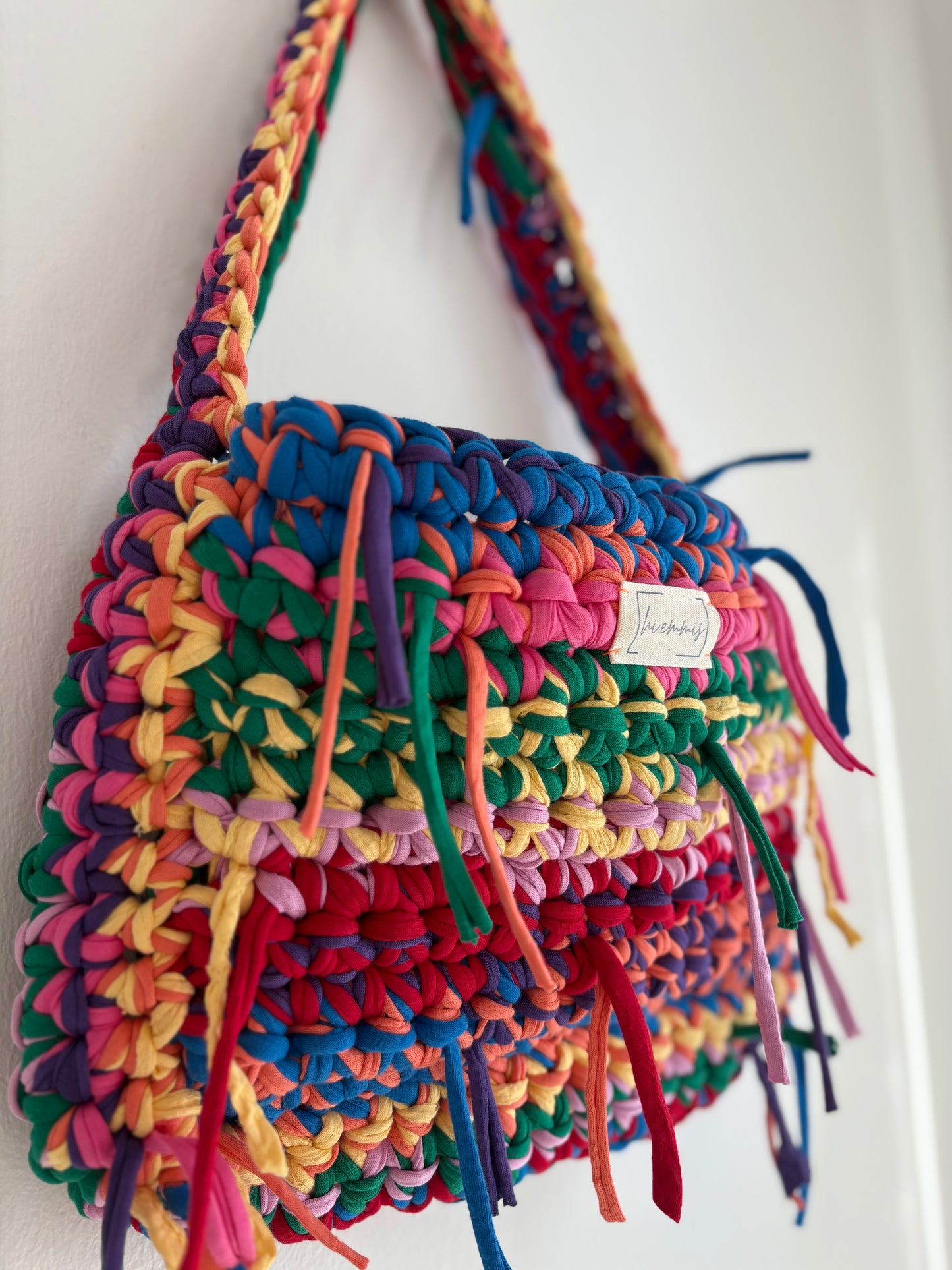 Crochet Bag ,LOLA‘ • Häkeltasche • Bunt