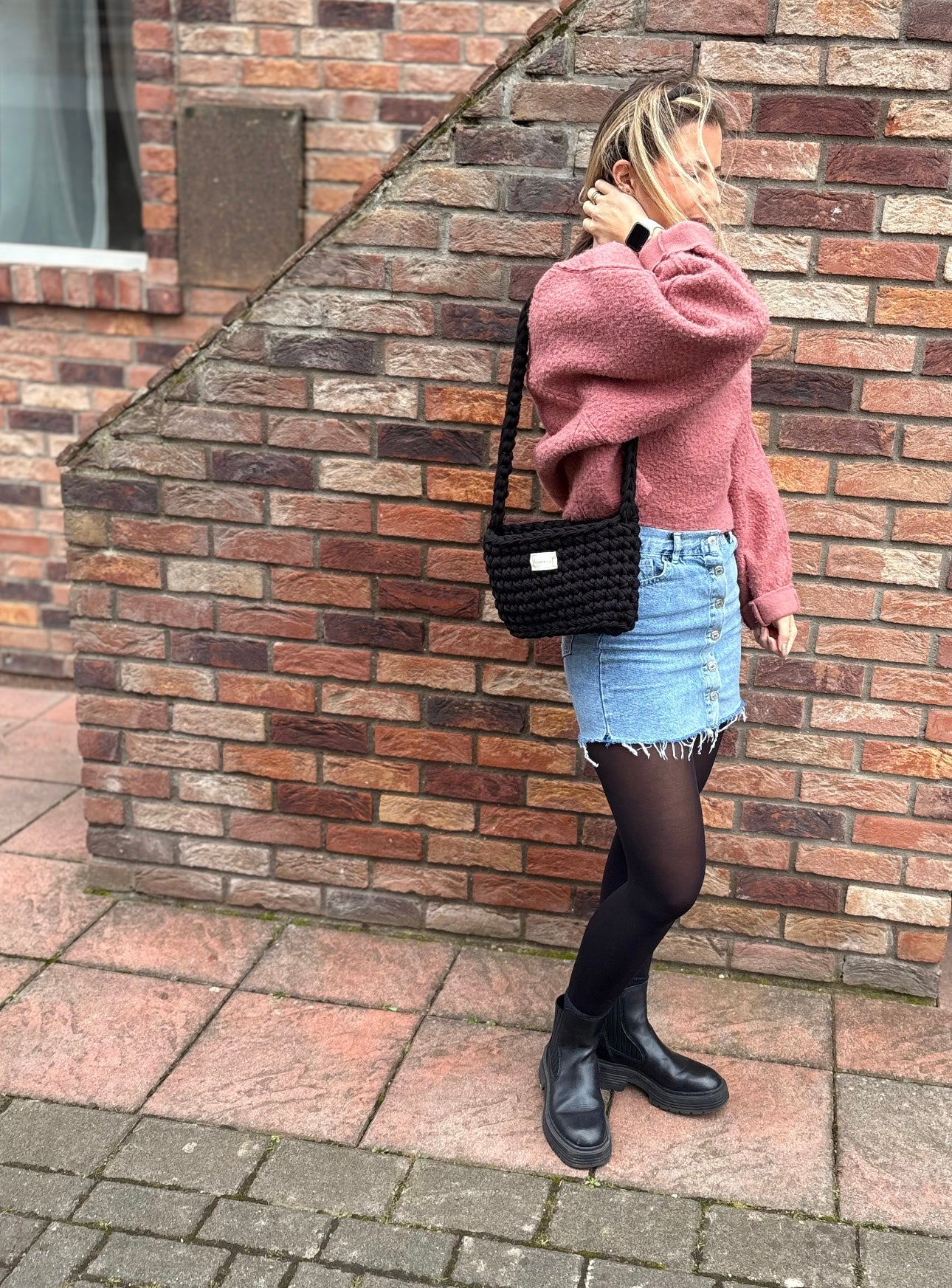 Crochet Bag ,ROMI‘ • Häkeltasche • Uni