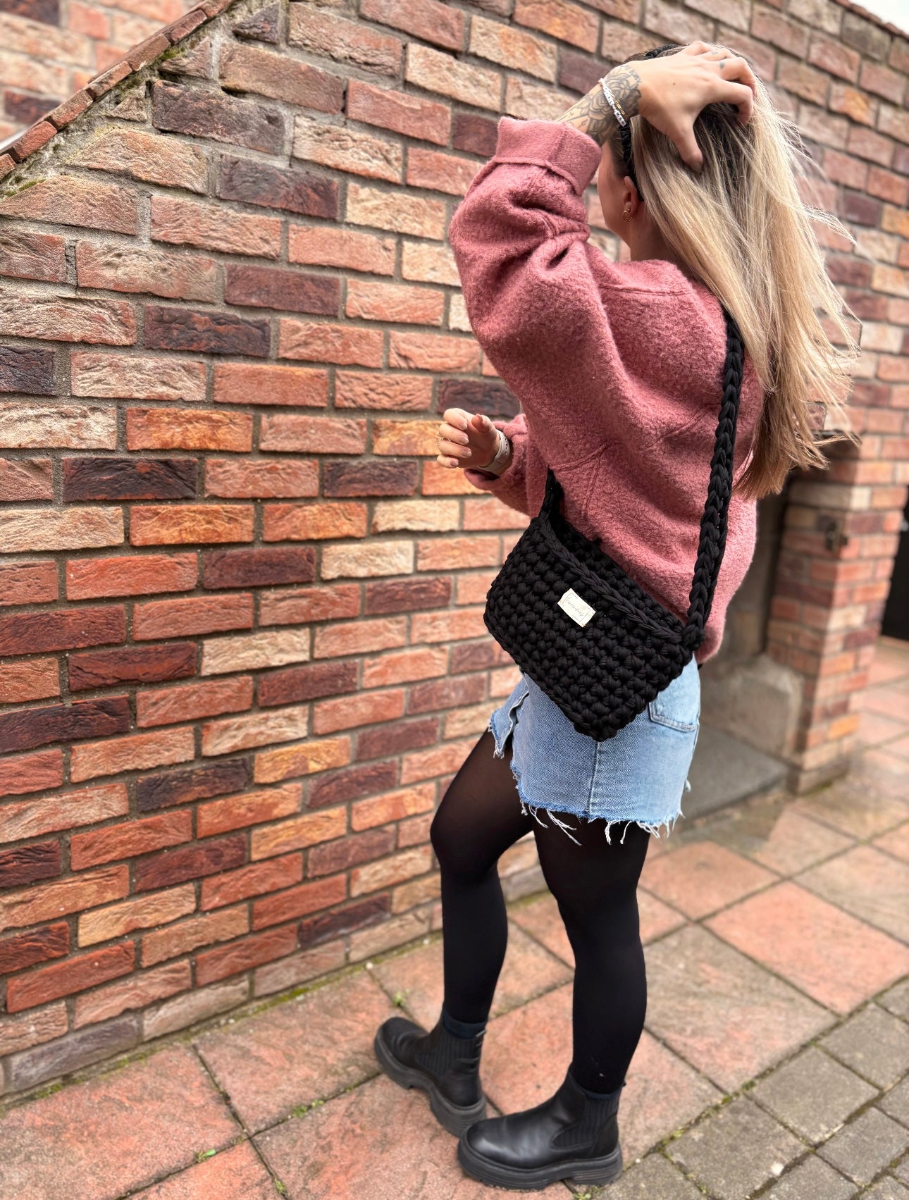 Crochet Bag ,ROMI‘ • Häkeltasche • Uni