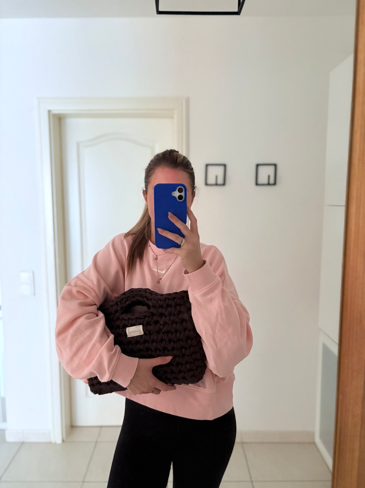 Crochet Bag ,LINE‘ • Häkeltasche • Uni