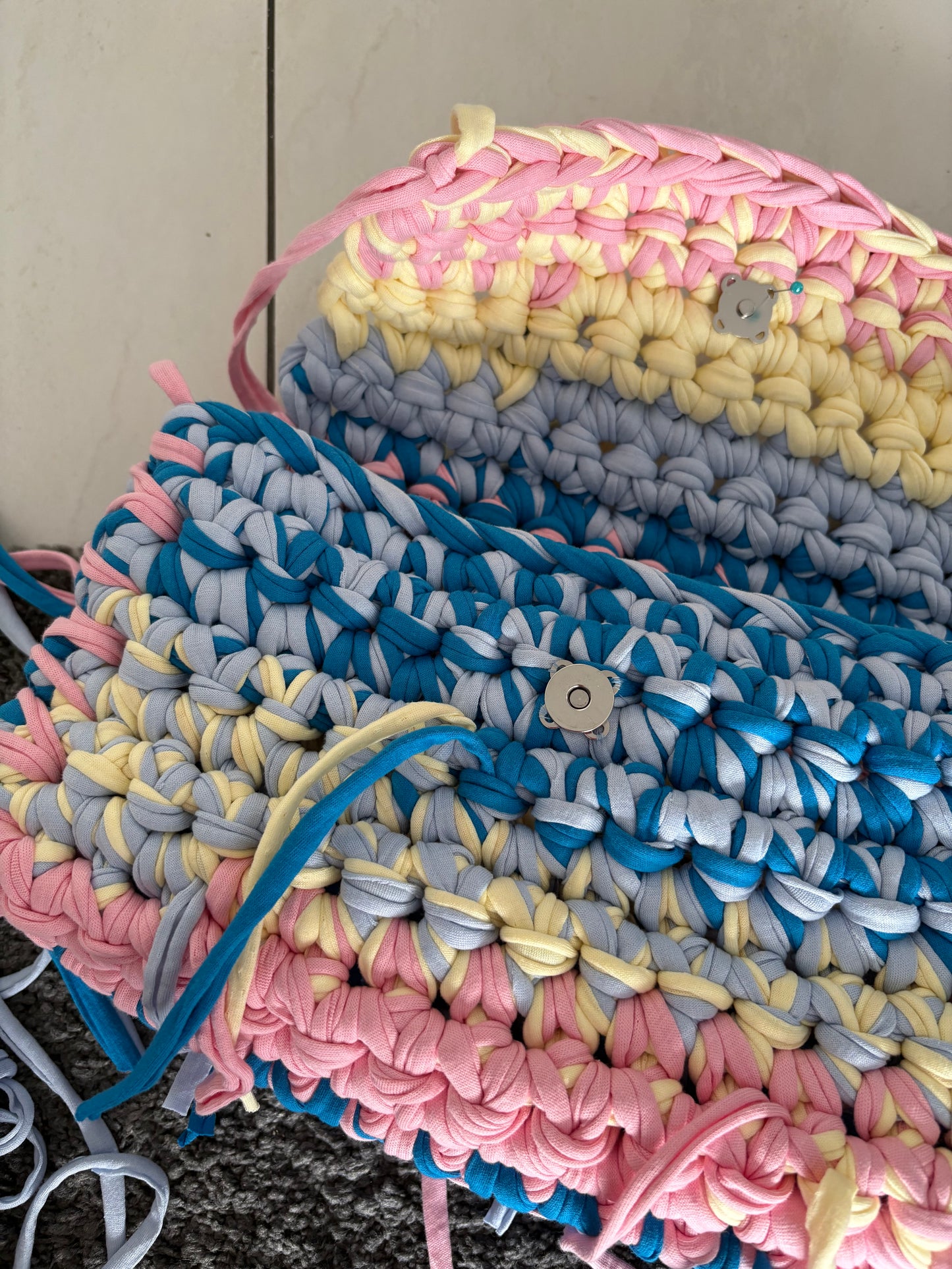 Crochet Bag ,NALA‘ • Häkeltasche • Fransen