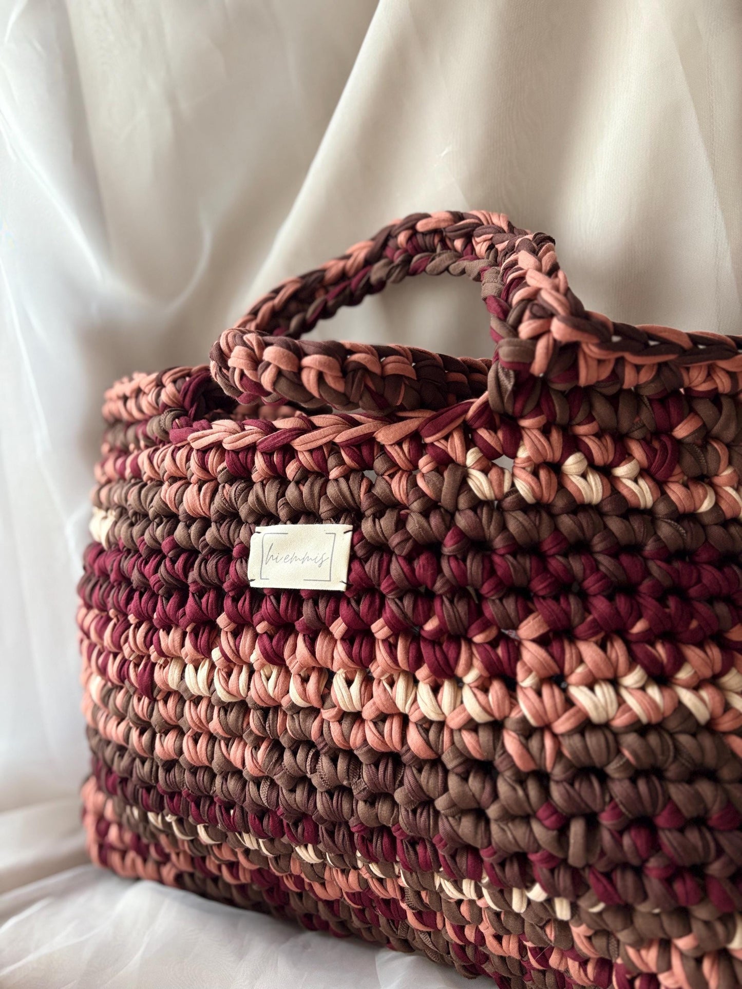 Crochet Bag ,LINE’ • Häkeltasche • Shopper • Mommy Bag
