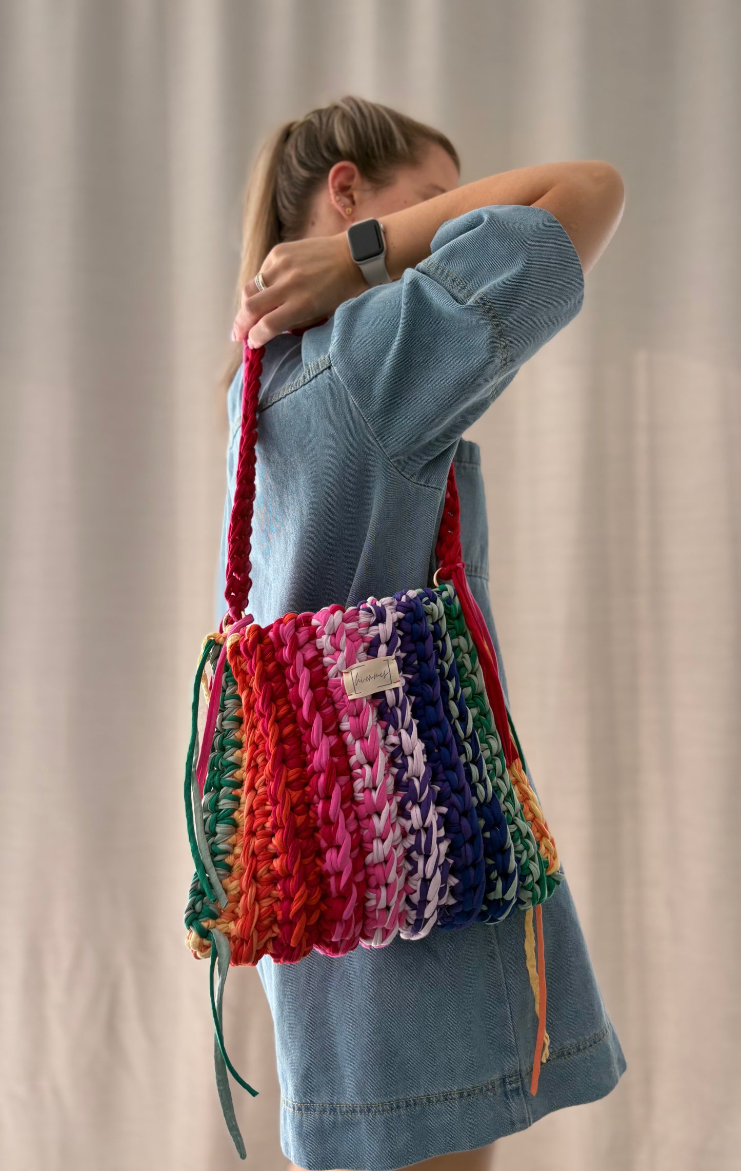 Crochet Bag ,APRIL‘ • Häkeltasche • Bunt