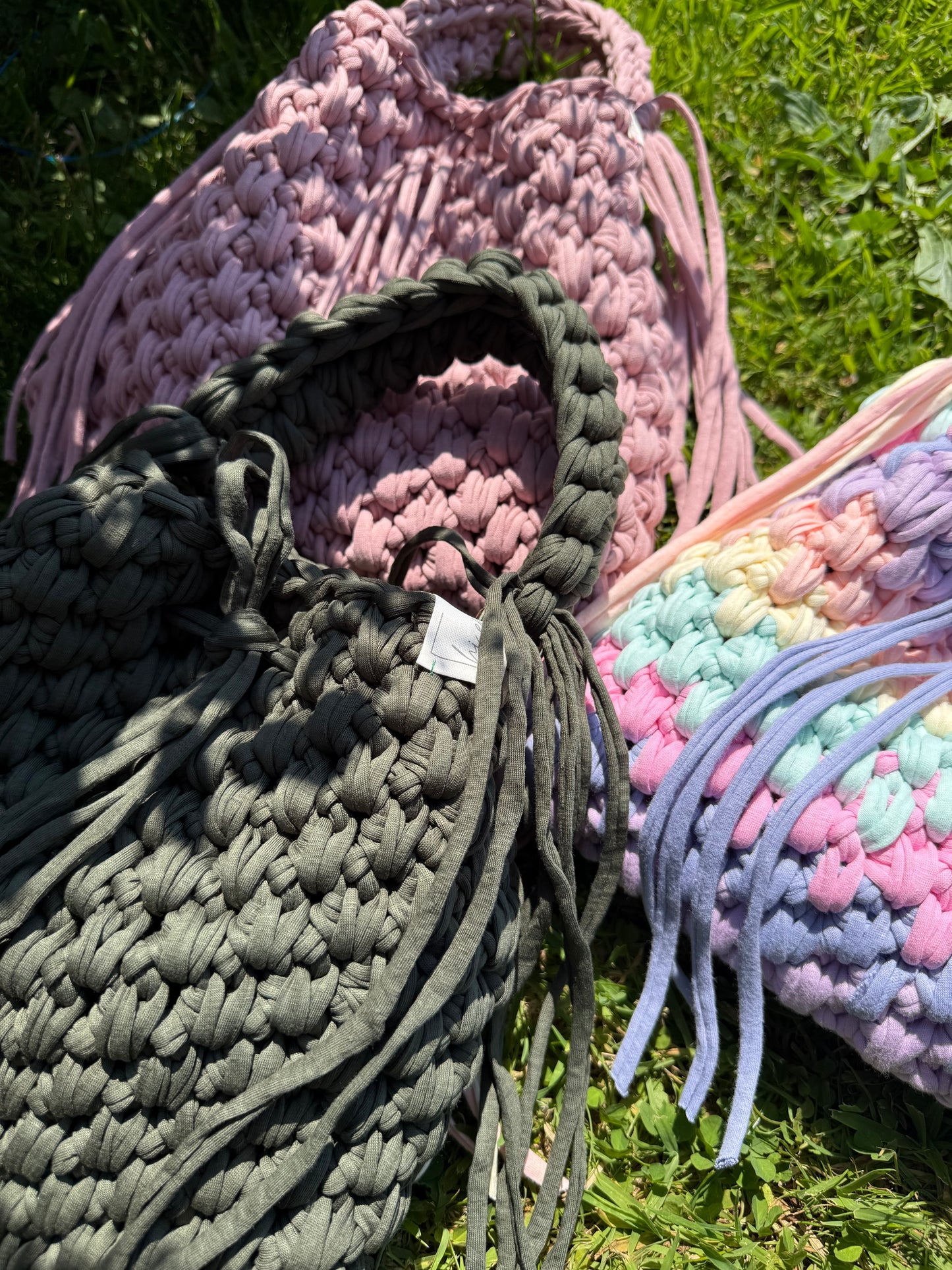 Crochet Bag ,SASA‘ • Häkeltasche • Khaki