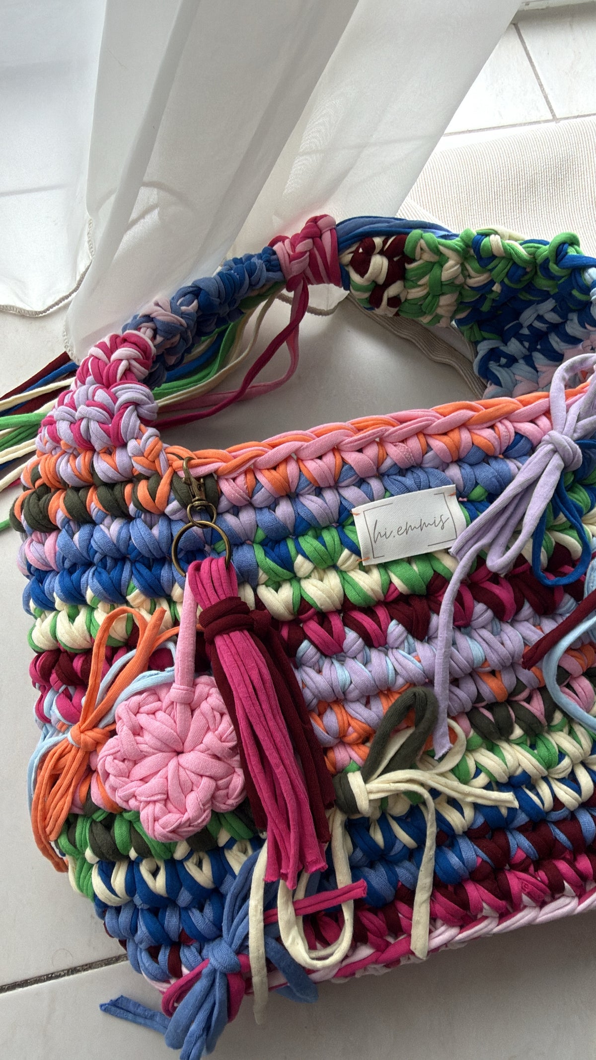 Crochet Bag ,Community‘• Häkeltasche • Bunt