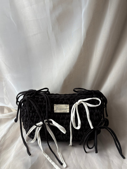 Crochet Bag ,FANNY‘ • Häkeltasche • Kulturbeutel • Schlaufen