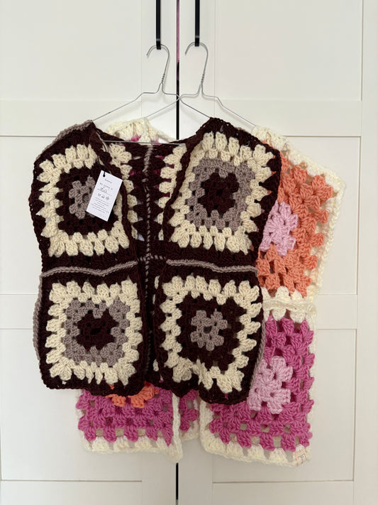 PRE ORDER Crochet Chunky Weste ‚LIA‘