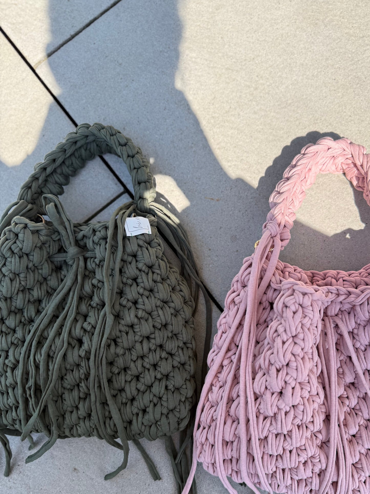 Crochet Bag ,SASA‘ • Häkeltasche • Khaki