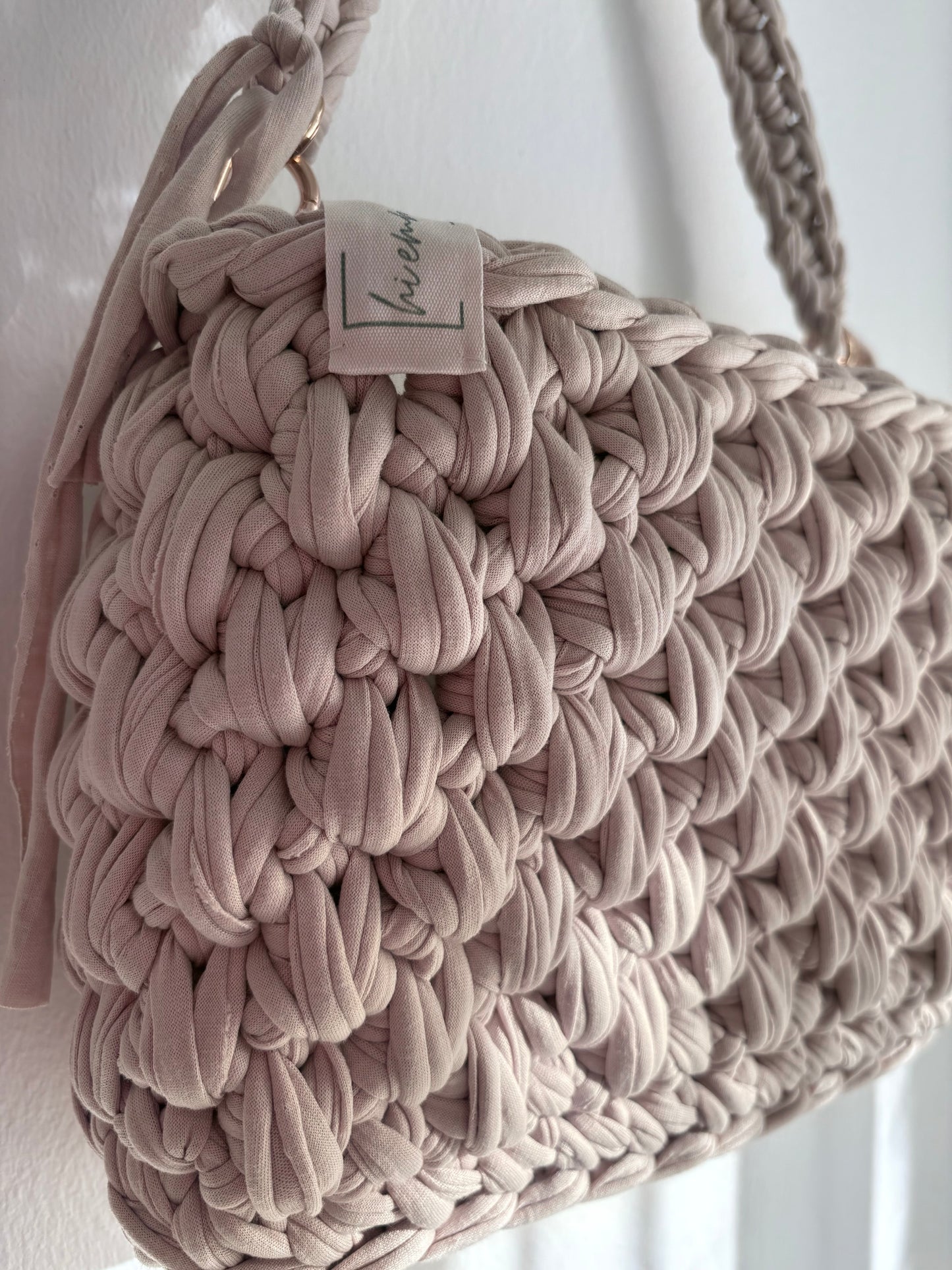 Crochet Bag ,ELEO‘ • Häkeltasche  • Beige