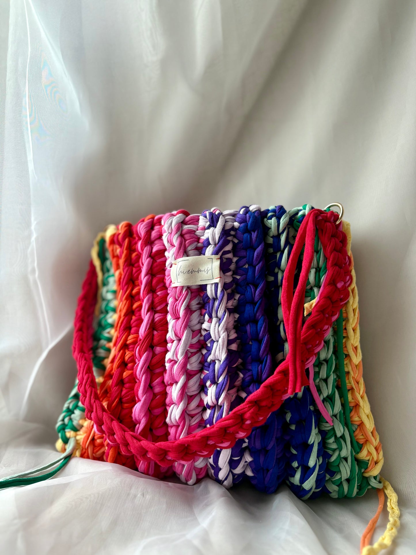 Crochet Bag ,APRIL‘ • Häkeltasche • Bunt