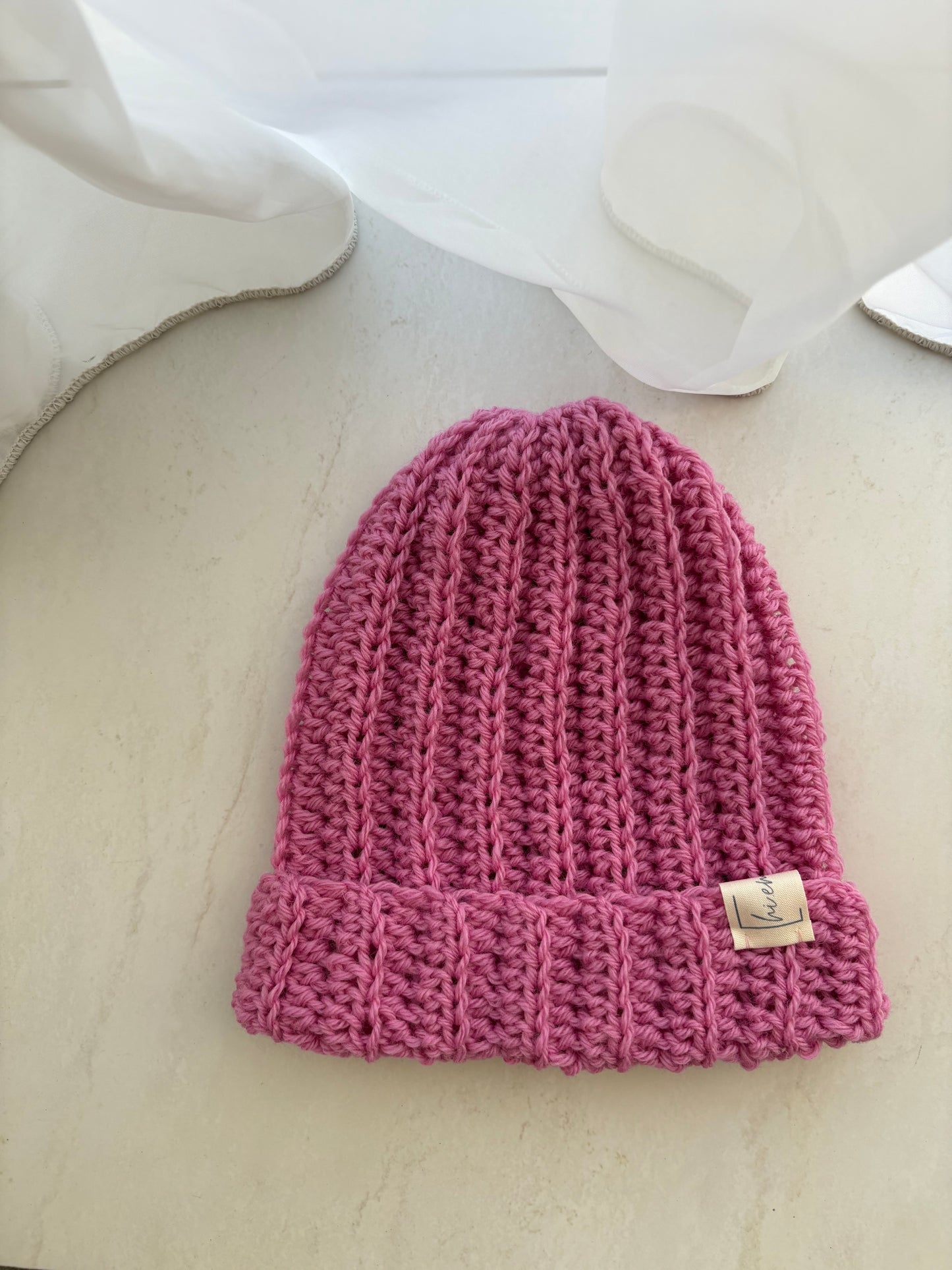 Crochet Mütze ,Mimi‘ • Uni