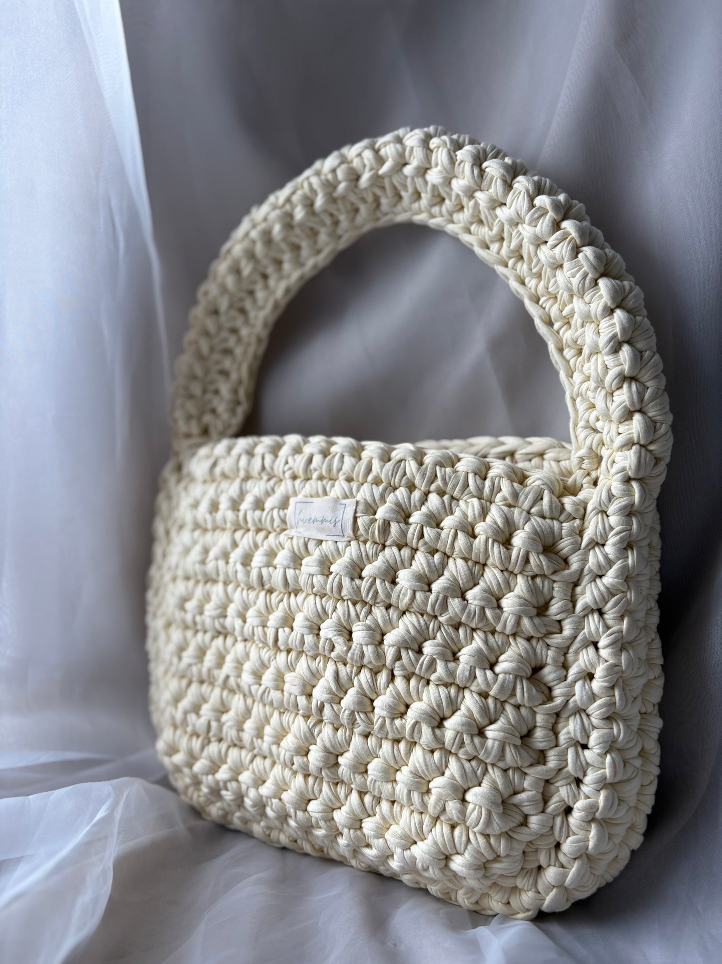 Crochet Bag ,LIV‘ • Häkeltasche • Unifarben