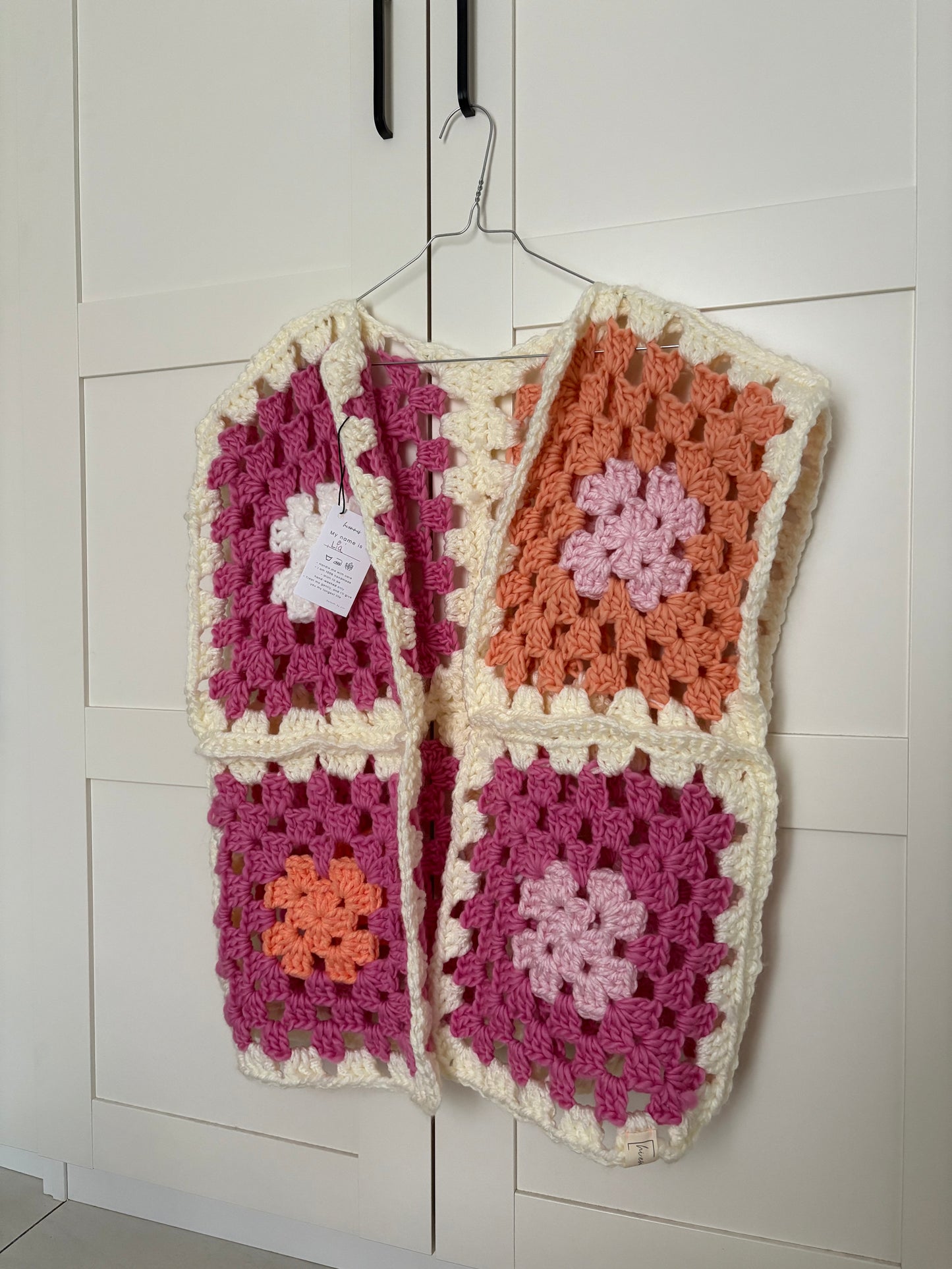 PRE ORDER Crochet Chunky Weste ‚LIA‘