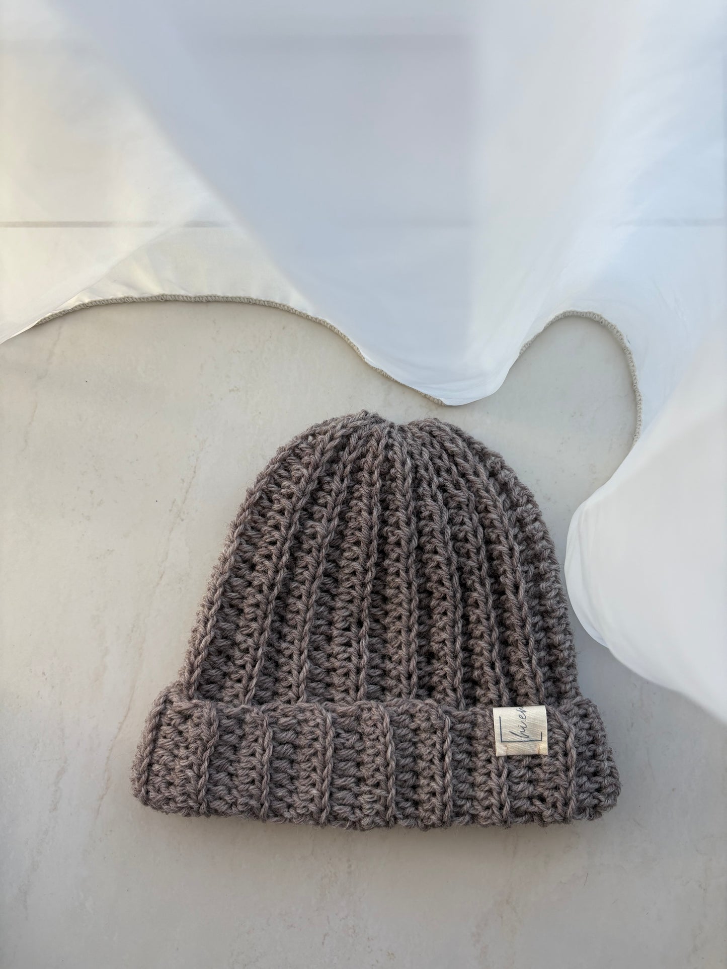 Crochet Mütze ,Mimi‘ • Uni