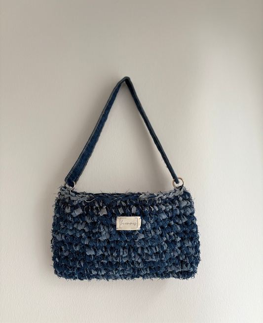 Crochet Bag ,ROMI‘ • Häkeltasche • Jeans