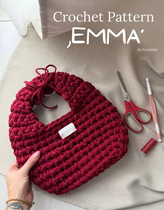 Crochet Pattern ,EMMA’ Bag