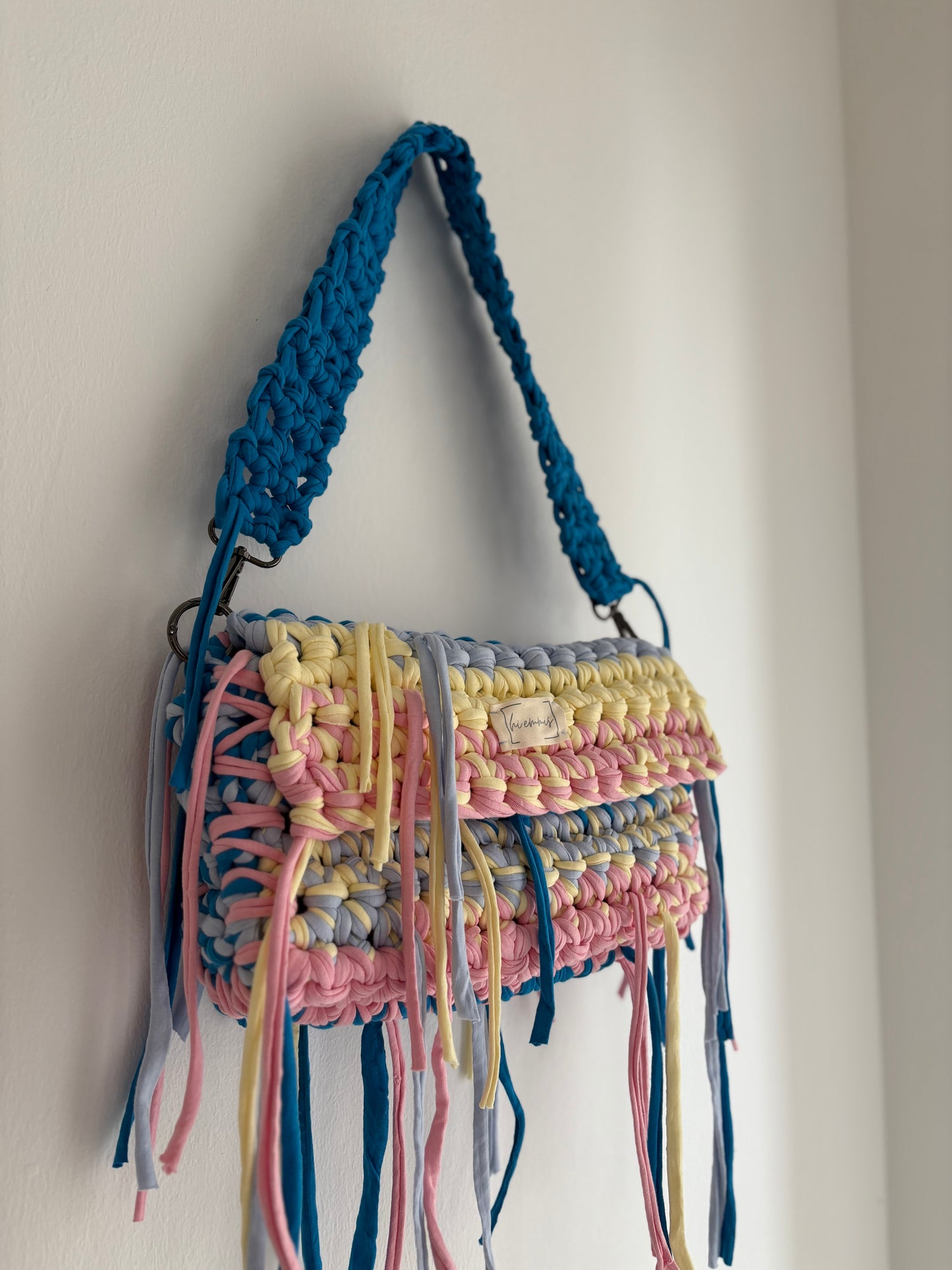 Crochet Bag ,NALA‘ • Häkeltasche • Fransen